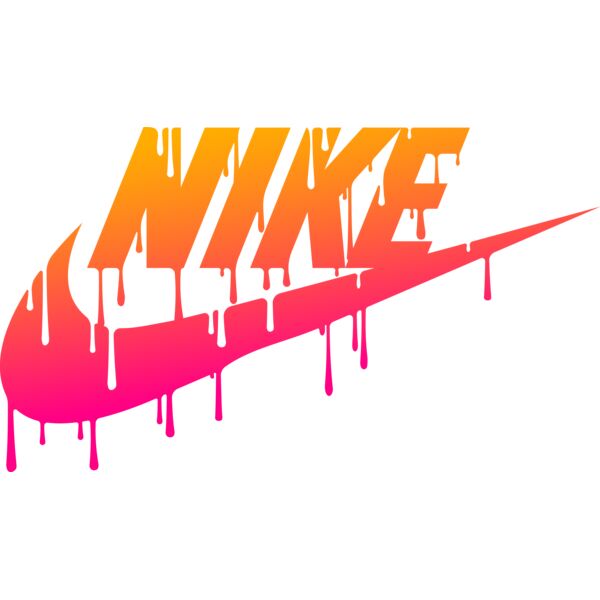 BRAND , Nike Drip , Template , Gradient , PNG , Nike Designs , Nike Logo Dripping Paint , Men Designs , Digital Printing , Customizable , Personalized Gift - NikeLogo Drip Gradient 01 Thumbnail