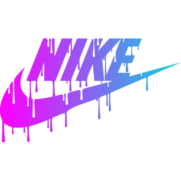 BRAND , Nike Drip , Template , Gradient , PNG , Nike Designs , Nike Logo Dripping Paint , Men Designs , Digital Printing , Customizable , Personalized Gift - NikeLogo Drip Gradient 07 Thumbnail