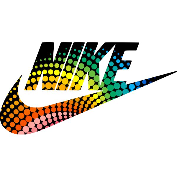 BRAND , Nike Splash , Template , Neon Color , PNG , Nike Designs , Nike Logo Round Dot Design , Men Designs , Digital Printing , Customizable , Personalized Gift - Nike bubble Thumbnail