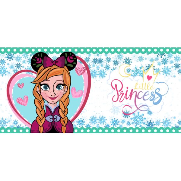 Mugs Designs , Template , Solid Color , Yellow , Violet , Red , Blue , Orange , Cream , Black and White , PNG , Princess , Disney Princess Anna , Frozen , Kids Design , Digital Printing , Customizable , Personalized Gift - 11 Thumbnail