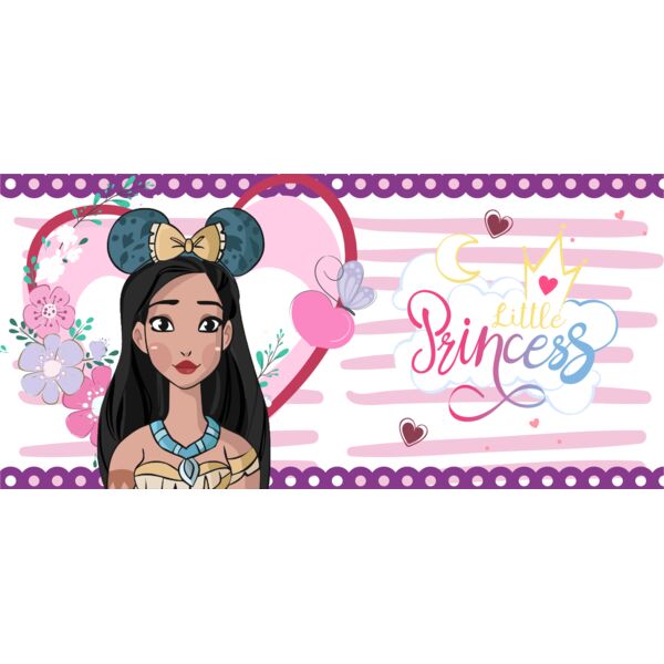 Mugs Designs , Template , Solid Color , Yellow , Brown , Pink , Blue , Violet , Black and White , PNG , Princess , Disney Pocahontas , Kids Design , Digital Printing , Customizable , Personalized Gift - 3 Thumbnail