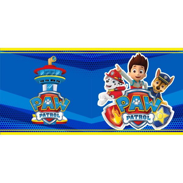 Mugs Designs , Template , Solid Color , Orange , Brown , Yellow , Blue , Red , Black and White , PNG , Paw Patrol , Ryder with his Puppy Marshall and Chase , Cute Puppies , Cute Dogs , Kids Design , Digital Printing , Customizable , Personalized Gift - PP Thumbnail