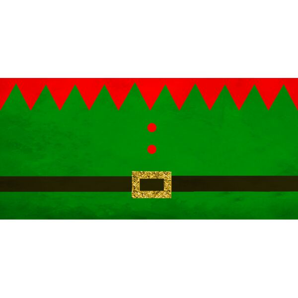 Mugs Designs , Template , Solid Color , Green , Red , Black and Gold , PNG , Christmas , Santa Elf Outfit , Digital Printing , Customizable , Personalized Gift - DESIGN 12 Thumbnail