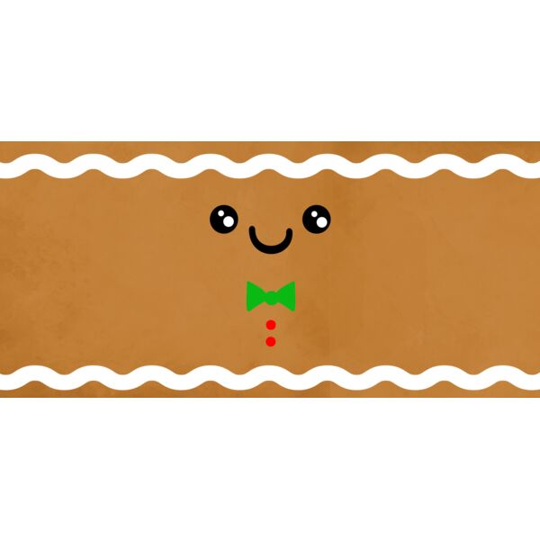 Mugs Designs , Template , Solid Color , Green , Brown , Red , Black and White , PNG , Christmas , Cute Little Cookie , Digital Printing , Customizable , Personalized Gift - DESIGN 13 Thumbnail