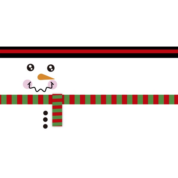 Mugs Designs , Template , Solid Color , Green , Orange , Red , Black and White , PNG , Christmas , Mr. Snowman Neck Scarf Pattern , Digital Printing , Customizable , Personalized Gift - DESIGN 11 Thumbnail