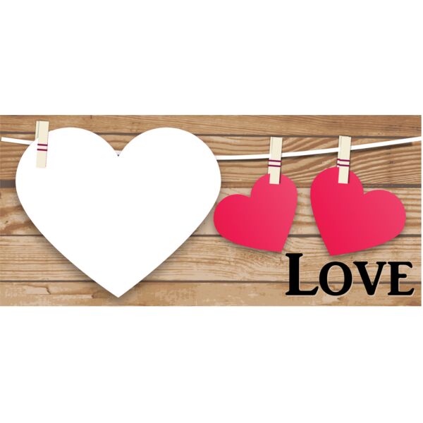 Mugs Designs , Template , Solid Color , Red , Black and White , PNG , Couple Design , Love Heart Sticker Hanging , Sticker Frame , Digital Printing , Customizable , Personalized Gift - VALENTINES MUG 9 Thumbnail