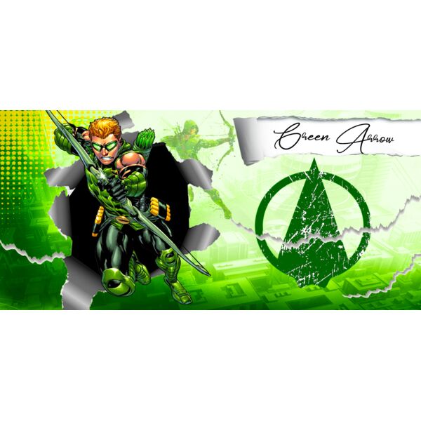 Mugs Designs , Template , Solid Color , Green , Yellow , Black and White , PNG , DC , Oliver Queen , The Dark Hunter , Mens Design , Digital Printing , Customizable , Personalized Gift - 7 Green Arrow Thumbnail