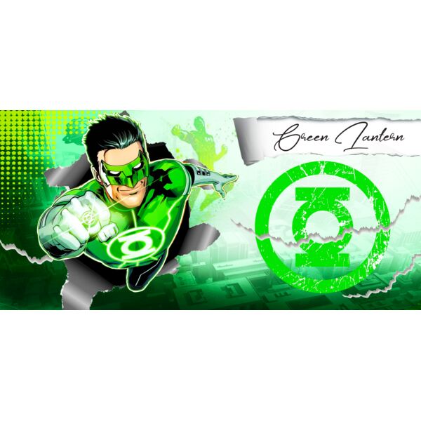 Mugs Designs , Template , Solid Color , Neon Green , Black and White , PNG , DC , Hal Jordan , God of Light , Mens Design , Digital Printing , Customizable , Personalized Gift - 8 Green Lantern Thumbnail