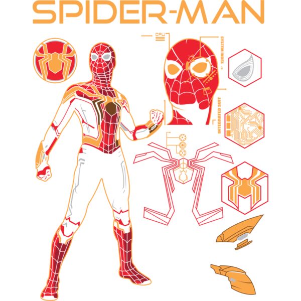 Spiderman, Iron Spider Suit Movie, Spider-Man No Way Home - SMM 11 Thumbnail