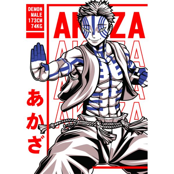 Demon Slayer, Akaza, Jujutsu Kaisen - JJK 3 Thumbnail