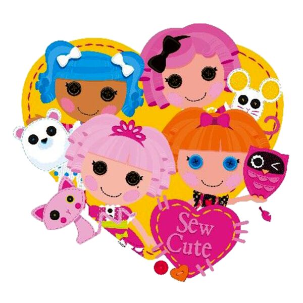 Kids Cartoons, Sew Cute Characters Clipart, Popular Designs, Kids Characters - GC 59 Thumbnail