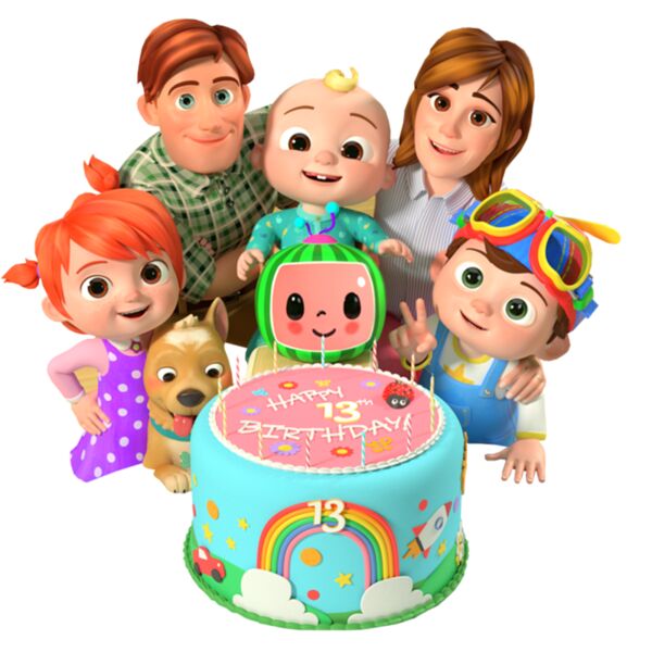 Channel, Happy Birthday JJ Clipart, Popular Designs, Cocomelon - CC 9 Thumbnail