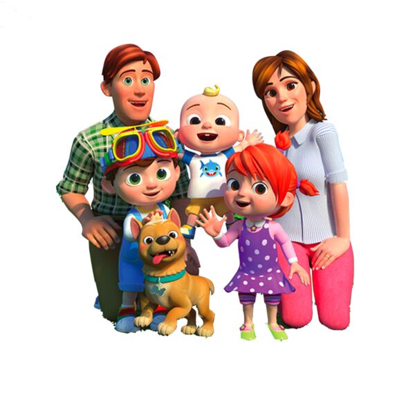 Channel, JJ Family Picture Clipart, Popular Designs, Cocomelon - CC 10 Thumbnail