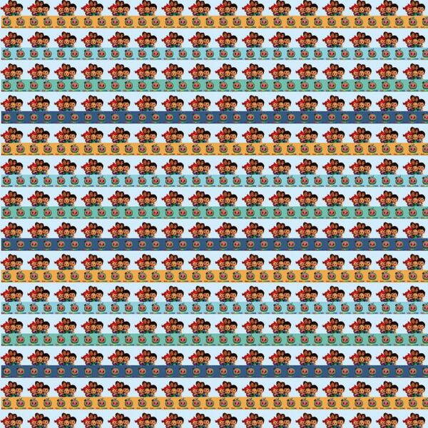 Channel, Cocomelon Striped Background, Popular Designs, Cocomelon - CC 20 Thumbnail