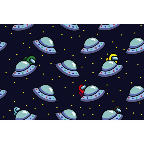 Game, Spaceship in Outerspace Background, Popular Design, Among Us - AMU 6 Thumbnail