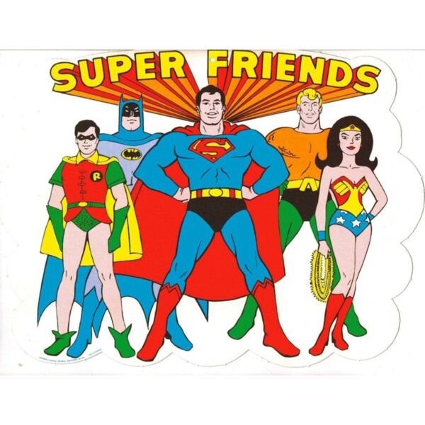 Classic, Super Friends Clipart, Popular Designs, Vintage - VTG 20 Thumbnail