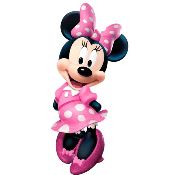 Disney, Minnie In Pink Clipart, Popular Designs, Minnie Mickey Mouse - MM 9 Thumbnail