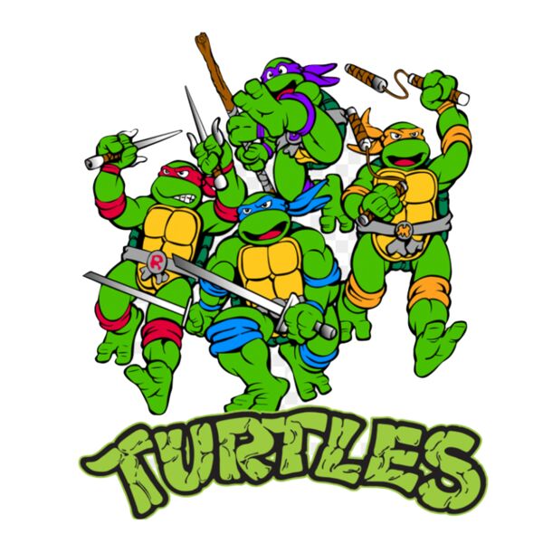 Classic, Ninja Turtles Clipart, Popular Designs, Vintage - VTG 39 Thumbnail