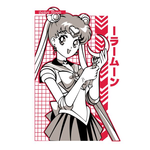 Sailor Moon, Kotono Holding Moon Clipart, Sailor Moon Art - SRM 6 Thumbnail