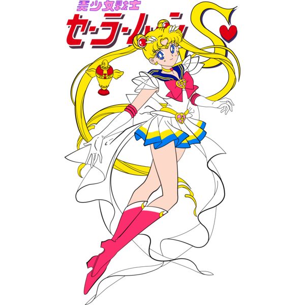 Sailor Moon, Kotono Hearts Clipart, Sailor Moon Art - SRM 16 Thumbnail
