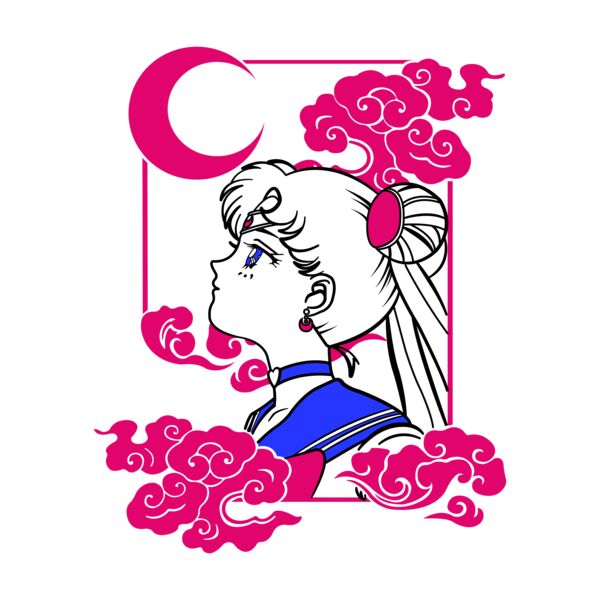 Sailor Moon, Sailor Moon Clipart, Sailor Moon Art - SRM 7 Thumbnail