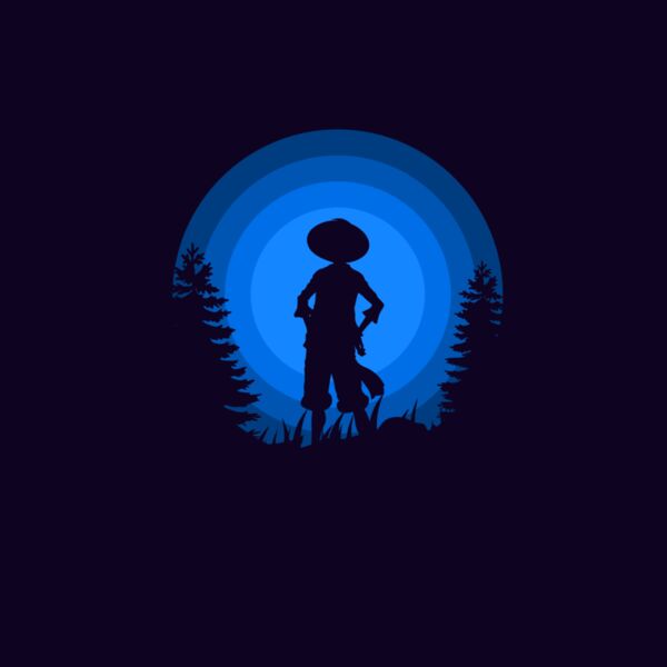 One Piece, Luffy Proud Silhouette, Mugiwara One Piece - MOP 2 Thumbnail