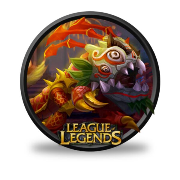 LoL, Tiki Kog'maw Clipart, League of Legends - LEA 7 Thumbnail