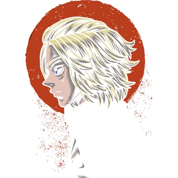 Tokyo Revengers, Mikey Side View Red Moon, Tokyo Revengers - TR 1 Thumbnail