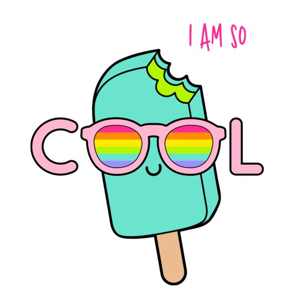 Cute, I Am So Cool, Cute Quotes Kids Shirt Thumbnail