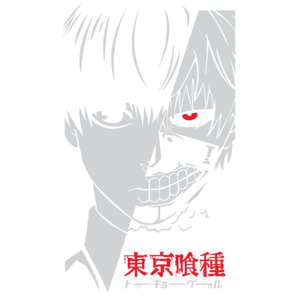 Tokyo Ghoul, Kaneki Red Eyes Template, Tokyo Ghoul - TG 07 Thumbnail