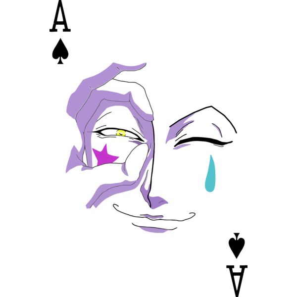 Hunter x Hunter, Ace of Spade Hisoka Clipart, Hunter X Hunter - HXH 3 Thumbnail