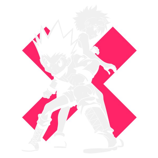 Hunter x Hunter, Gon & Killua Red Template, Hunter X Hunter Thumbnail