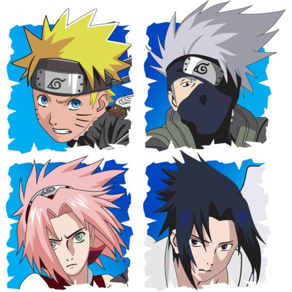 Naruto, Adult Team 7 Clipart, Naruto Pack - NARUTO 12 Thumbnail