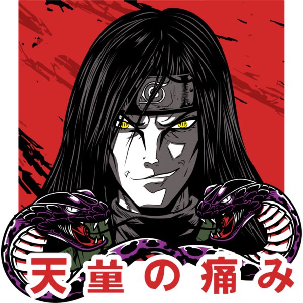 Naruto, Grinning Orochimaru Clipart, Naruto Pack - NARUTO 07 Thumbnail