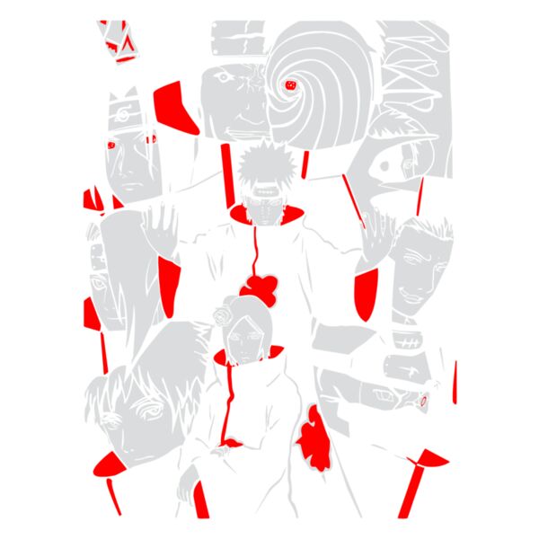Naruto, Akatsuki Members Face Template, Naruto Pack - NARUTO 21 Thumbnail