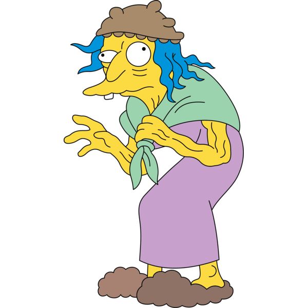 Simpson, Beggar Simpson Clipart, Simpsons Vectors Thumbnail
