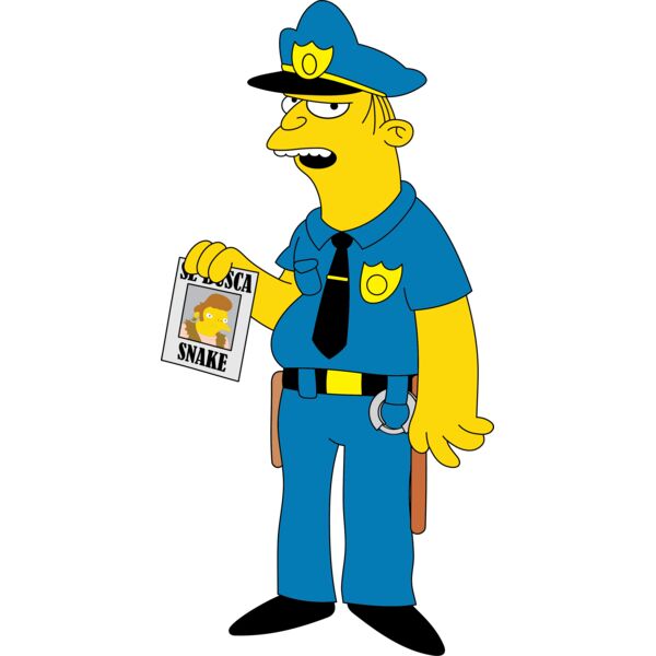 Simpson, Police Simpson Clipart, Simpsons Vectors Thumbnail