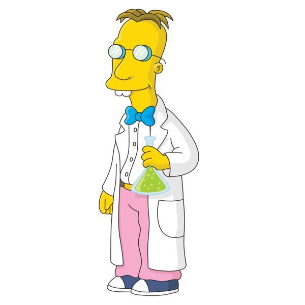 Simpson, Dr. Nerd Clipart, Simpsons Vectors Thumbnail