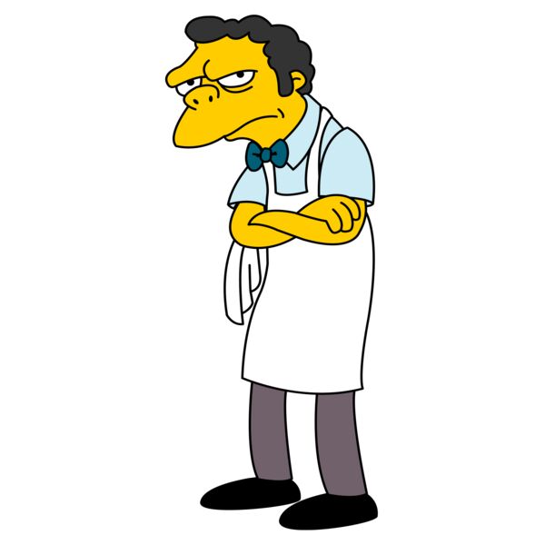 Simpson, Moe Clipart, Simpsons Vectors Thumbnail