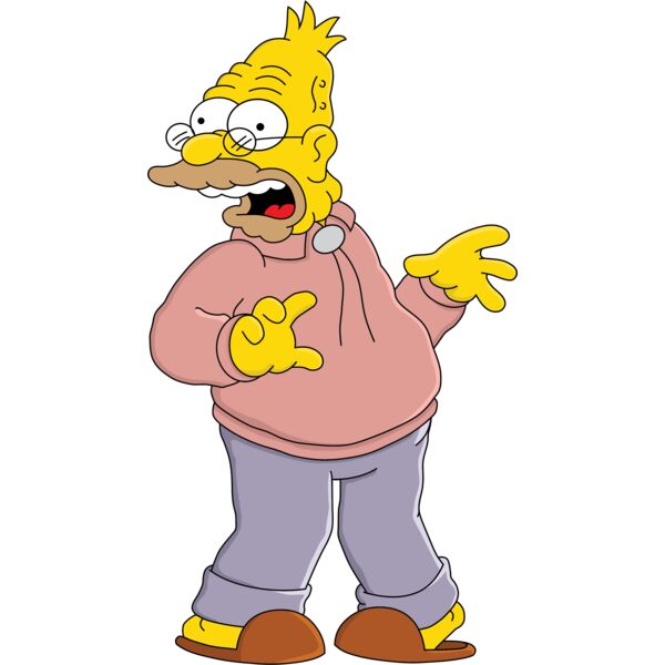 Simpson, Grampa Simpson Clipart, Simpsons Vectors Thumbnail