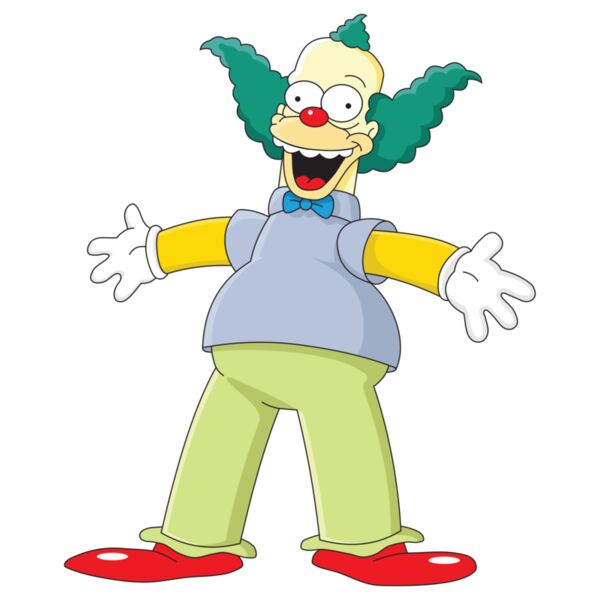 Simpson, Krusty The Clown Clipart, Simpsons Vectors Thumbnail