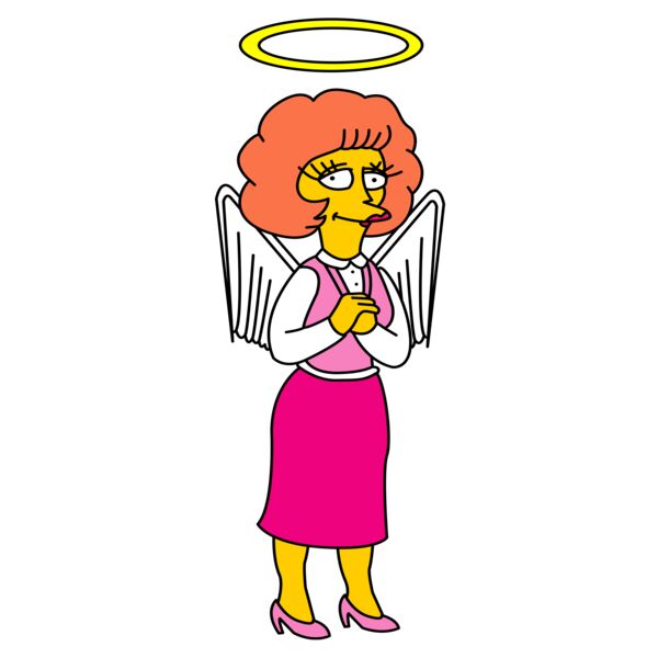 Simpson, Angel Simpson Clipart, Simpsons Vectors Thumbnail