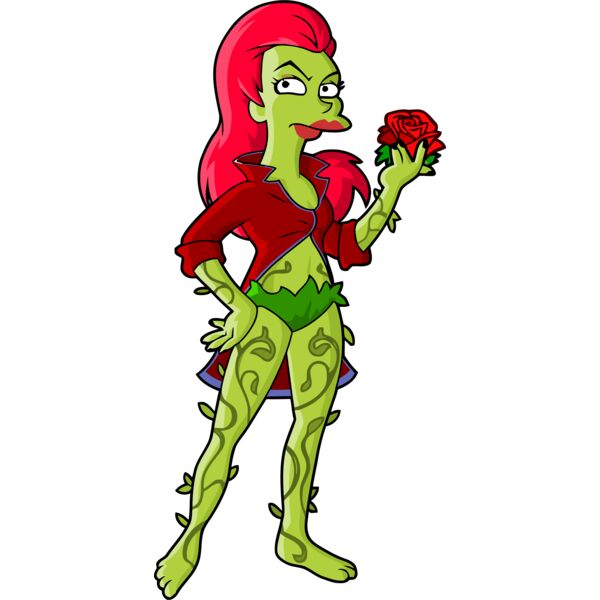 Simpson, Rose Like Lady Clipart, All Movies Simpsons Thumbnail