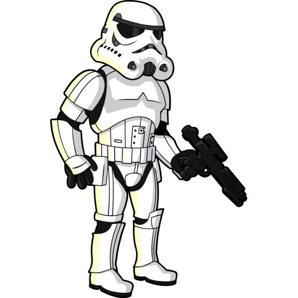 Simpson, Stormtrooper Clipart, All Movies Simpsons Thumbnail