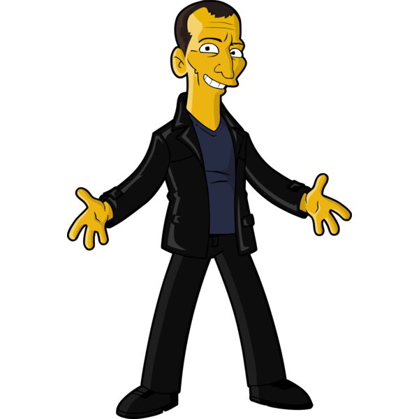 Simpson, Man Wearing Leather Jacket Clipart, All Movies Simpsons Thumbnail