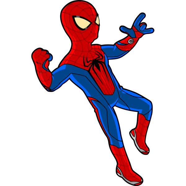 Simpson, Spiderman Ready To Shoot Web Clipart, All Movies Simpsons Thumbnail