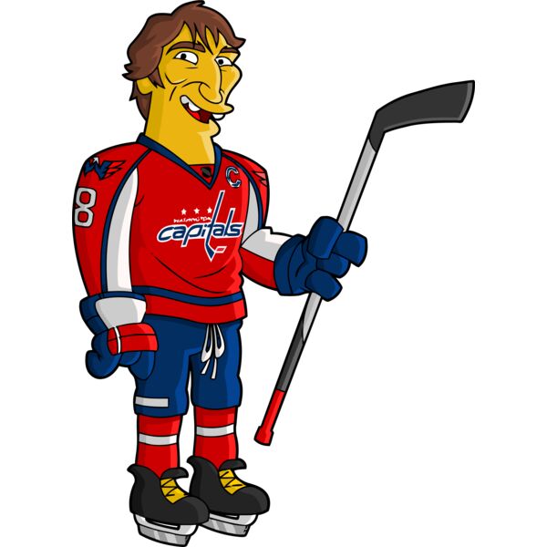 Simpson, Hockey Player Simpson Clipart, All Movies Simpsons Thumbnail