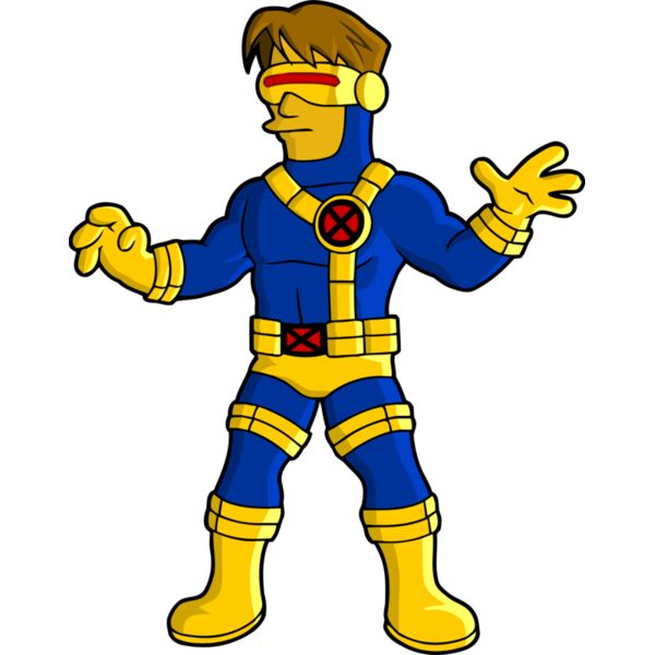 Simpson, Cyclops Clipart, All Movies Simpsons Thumbnail
