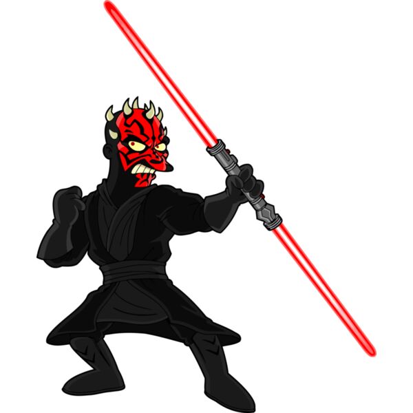 Simpson, Man With Light Saber Clipart, All Movies Simpsons Thumbnail
