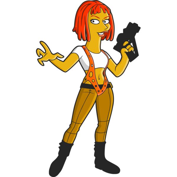 Simpson, Woman Holding A Gun Clipart, All Movies Simpsons Thumbnail